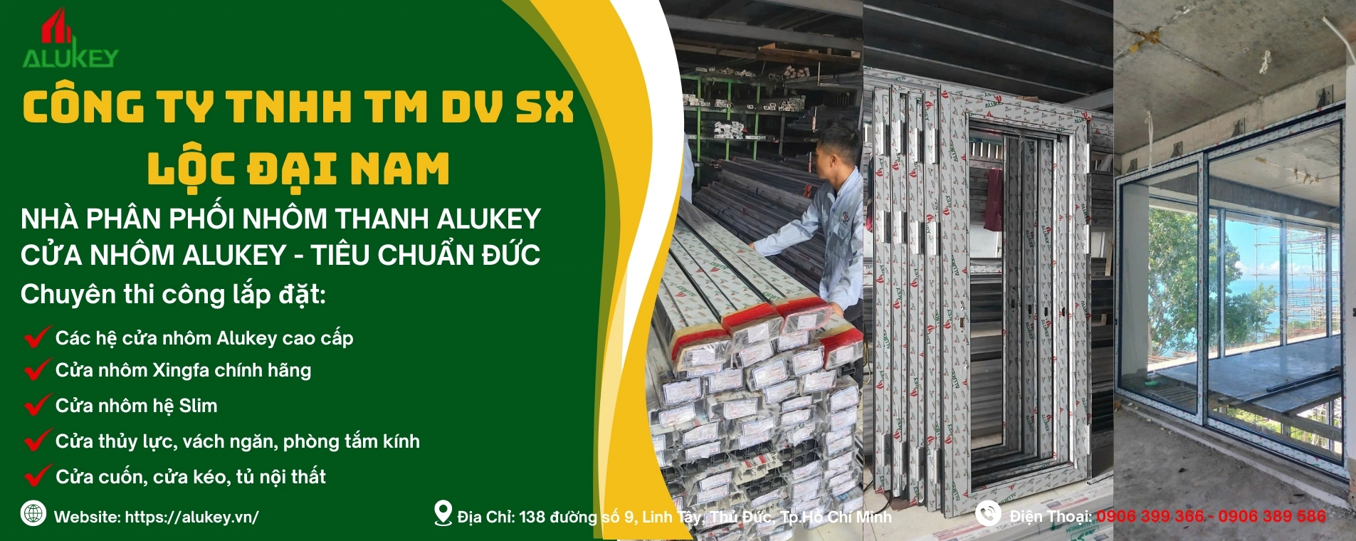 Banner Công Ty TNHH TM DV SX Lộc Đại Nam - 01